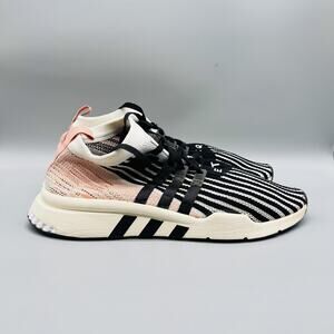 Adidas Originals Shoes Mens 12.5 Multicolor EQT Support Striped Knit Sneakers